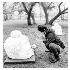 Pose: Garland Pose/Malasana
Art: 'Ten Thousands Ripple Project'
Chicago, IL